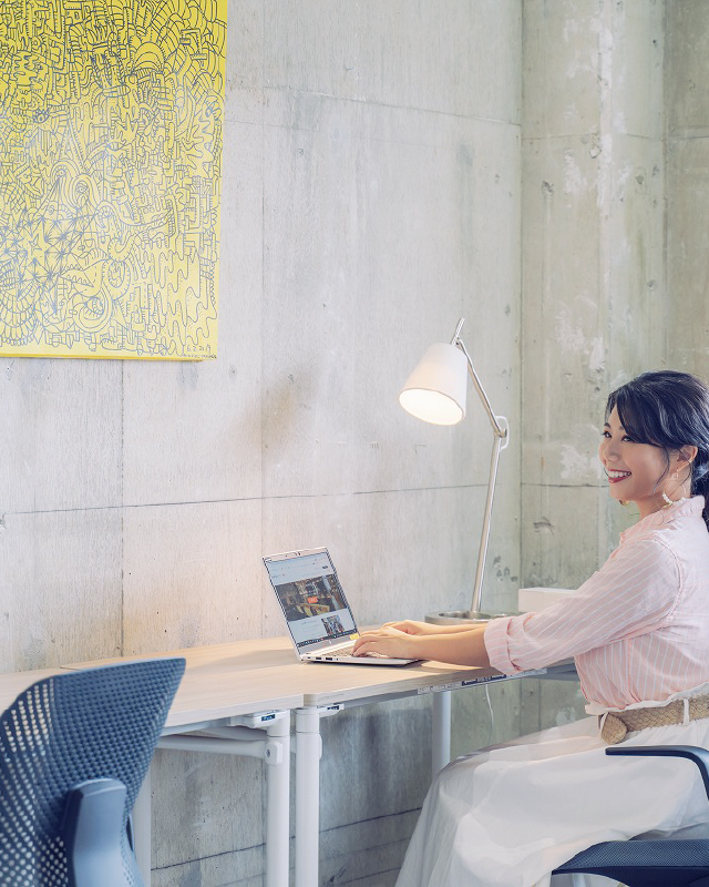 働きたいときに、働きたい場所で。街中がオフィスになる仕組み。