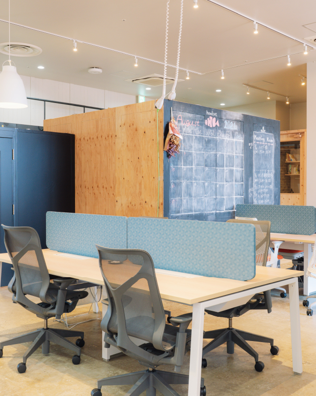 働きたいときに、働きたい場所で。街中がオフィスになる仕組み。