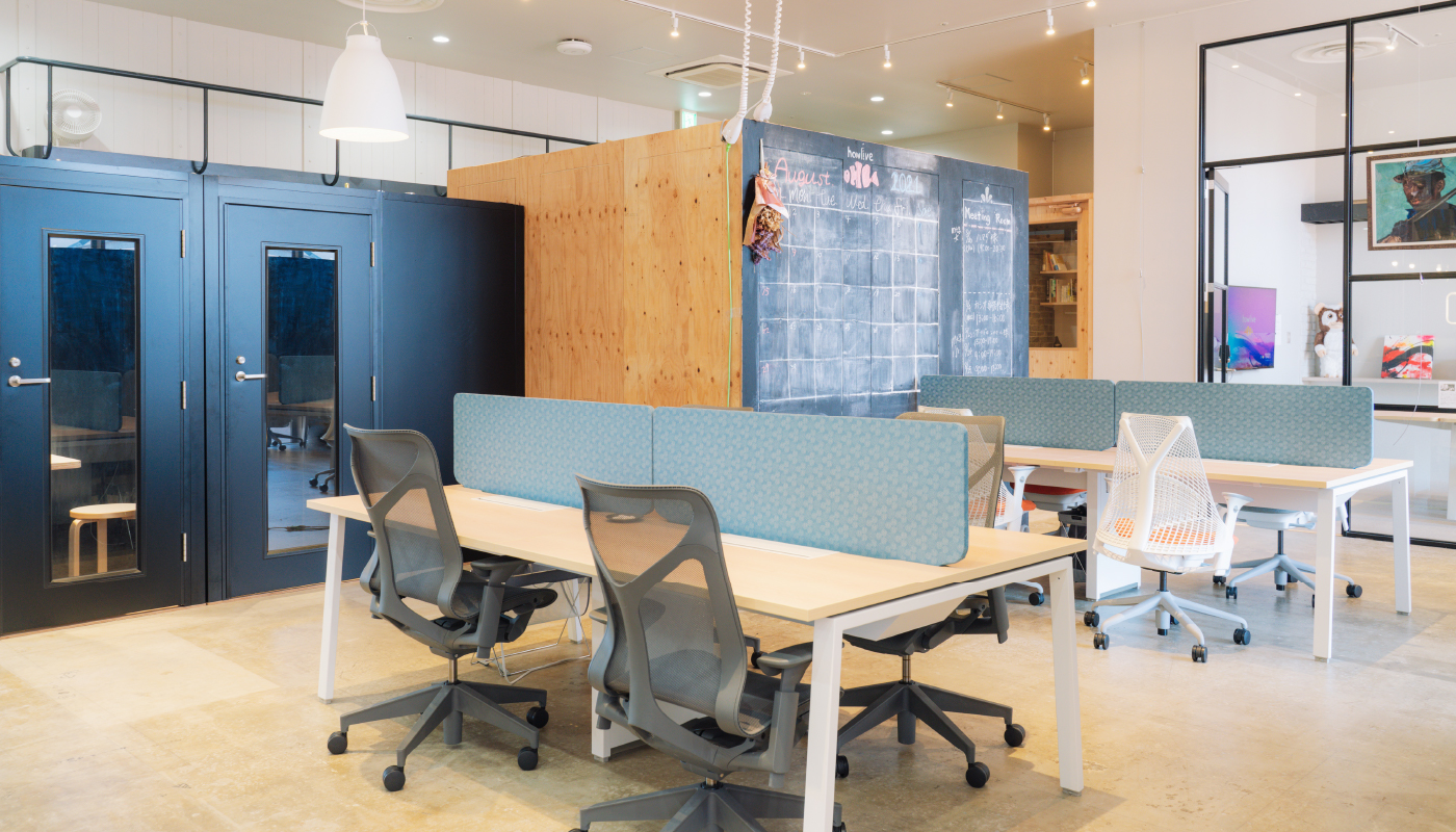 働きたいときに、働きたい場所で。街中がオフィスになる仕組み。